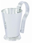 Small Pew Clips W/ Mint Julep Cups - Silver (Case of 24)