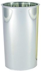 Cylinder Vase - Silver (Case of 12)