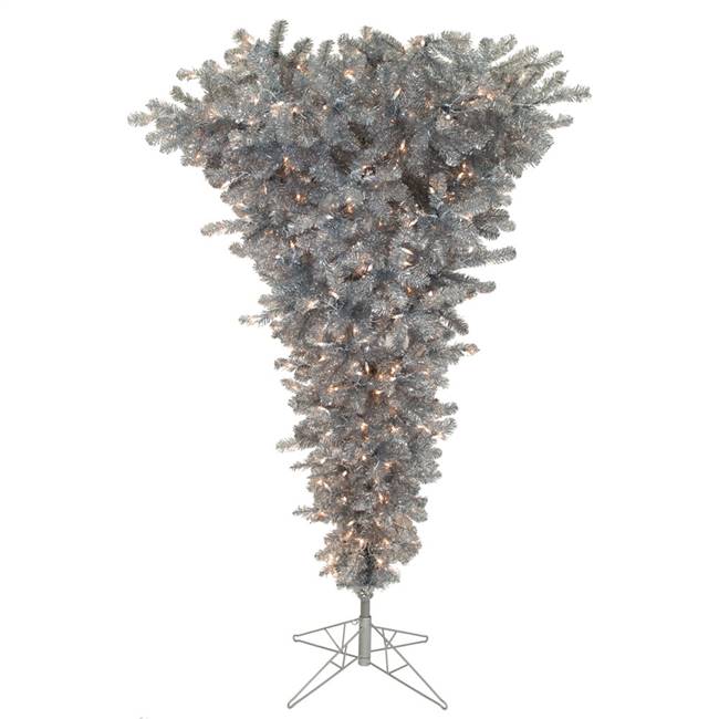 5.5' x 38" Silver Upside Down Tree 250CL