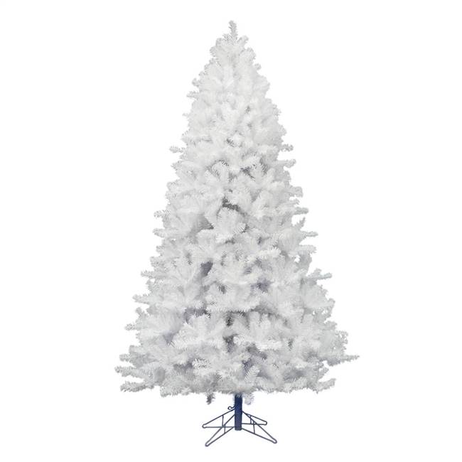 7.5' x 55" Crystal White Pine Tree 1881T