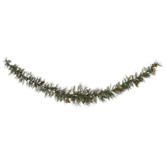 9' Vallejo Mix Berry Swag Garland 220T