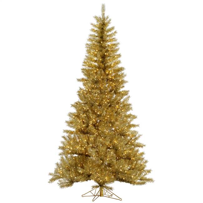 5.5' x 36" Gold/Silver Tinsel 350WW Led