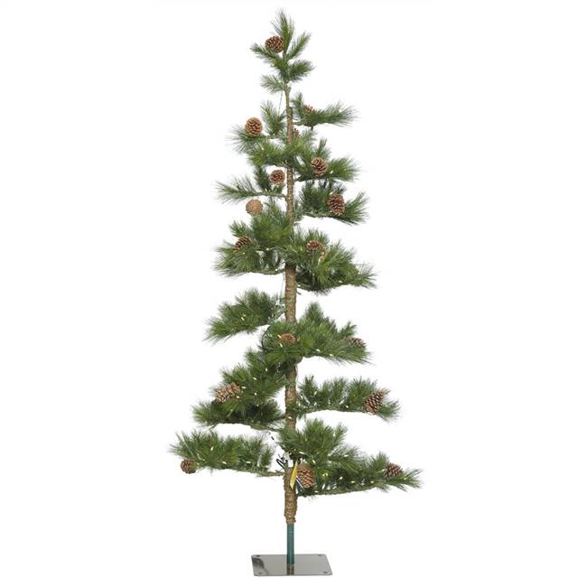 7.5' x 42'' Mountain Pine 250LED WmWht