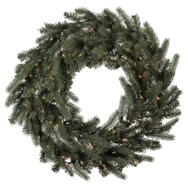 36" Colorado Spruce Wreath DuraLit 100CL