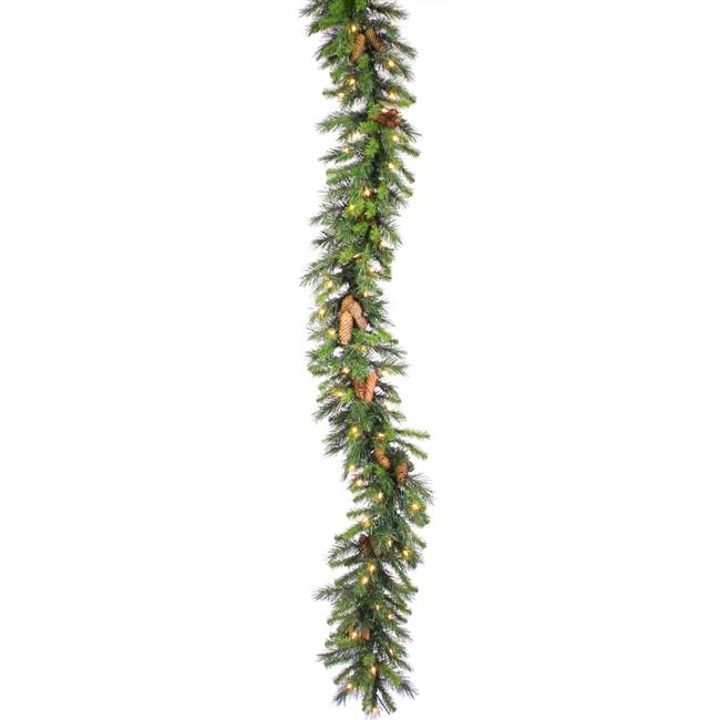 6' Cheyenne Pine Swag Garland 50WmLED