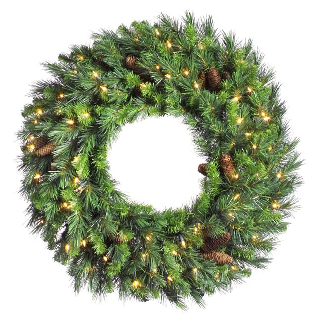 36" Cheyenne Wreath Dura-Lit 100CL