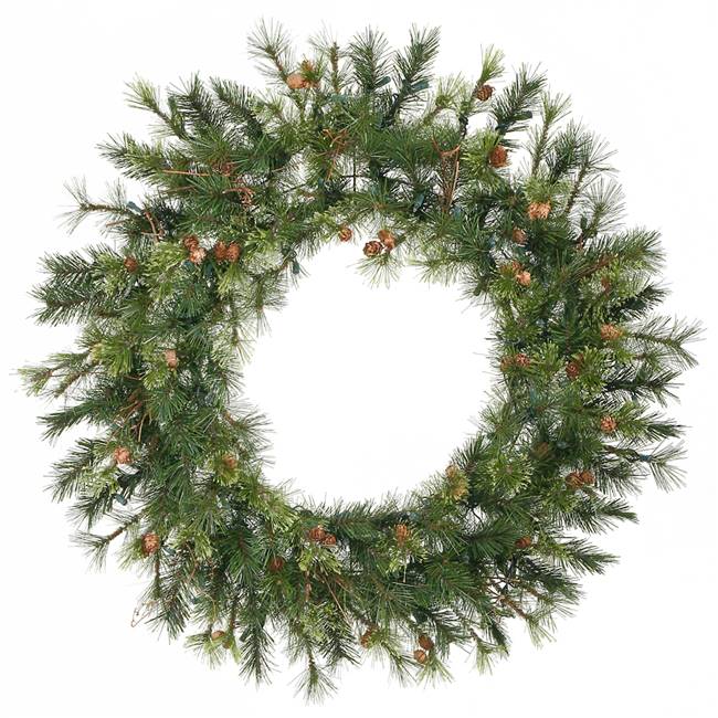 36" Mixed Country Pine Wreath 165T