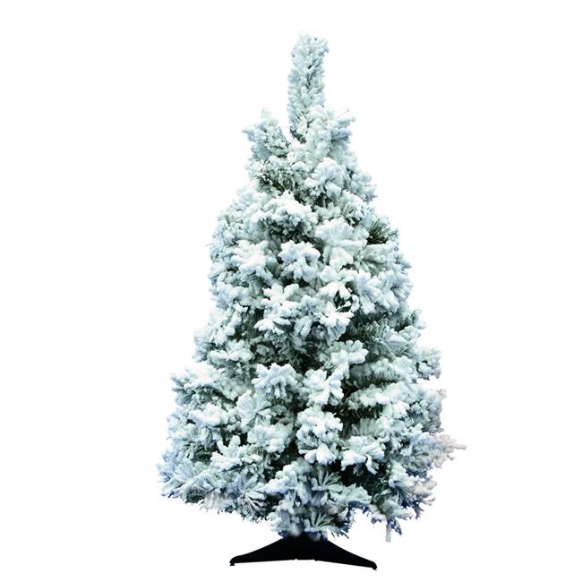 36" x 24" Flocked Alaskan Tree 127 Tips