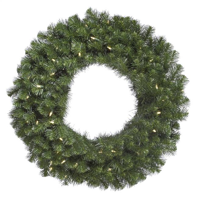 42" Douglas Fir Wreath 370T 150WmWht LED