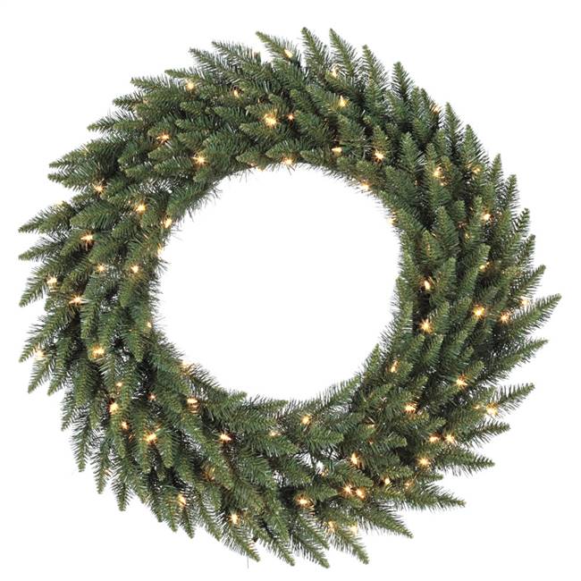 36" Camdon Fir Wreath Dura-Lit 100CL