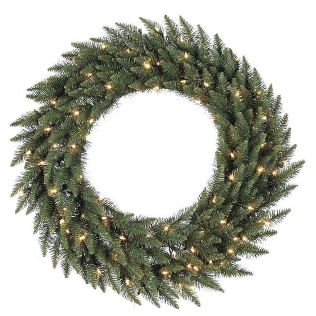 36" Camdon Fir Wreath 230T 100 Multi LED