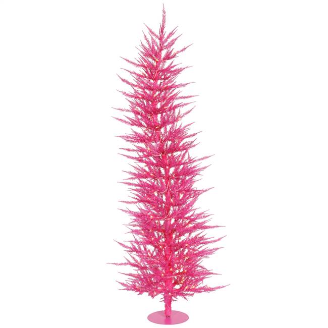 5' x 24" Pink Laser Tree Dural 100PK