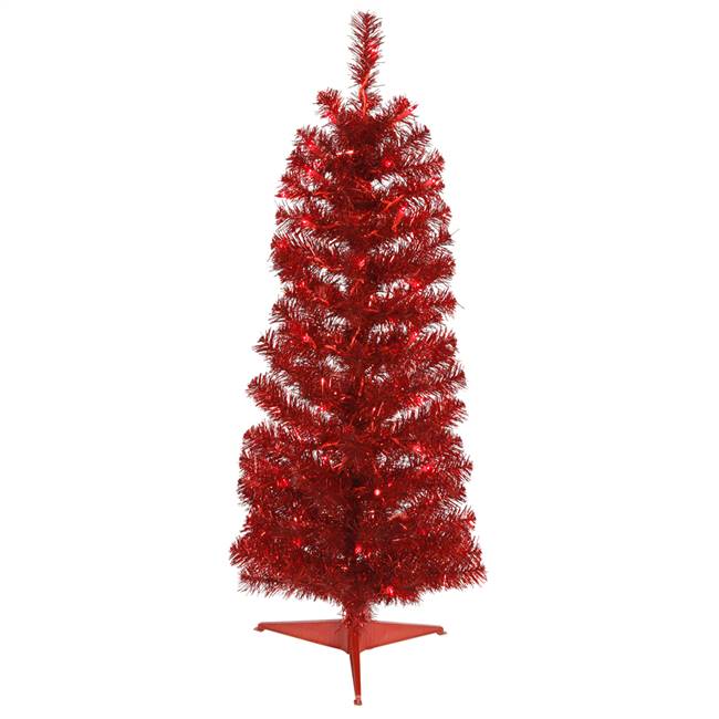 3' x 14" Red Pencil Tree Dural 50RD 109T