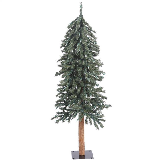 4' 5' 6' Natural Bark Alpine Tree Set