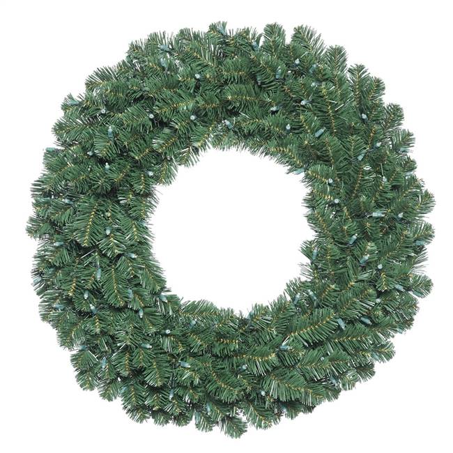 36" Oregon Fir Wreath in Halves 186 Tips