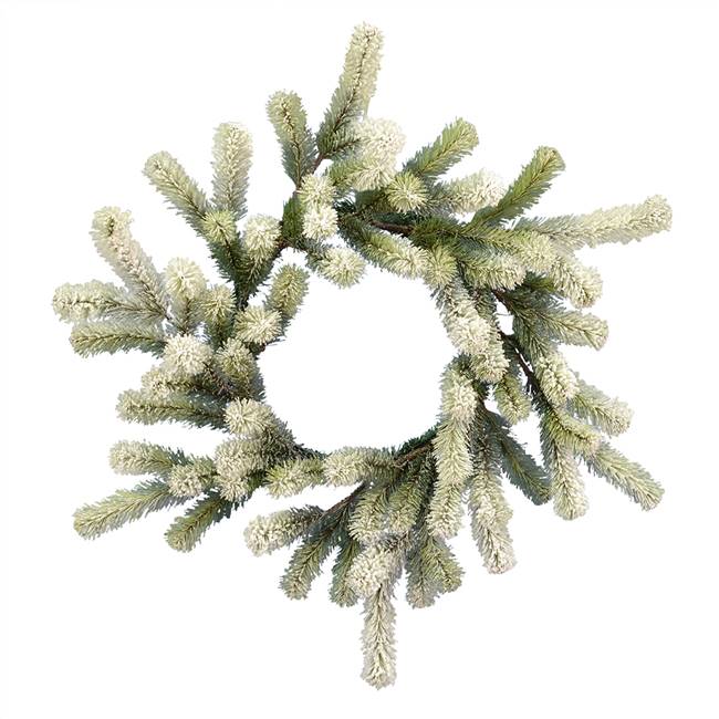 30" Frosted Jack Pine Wreath