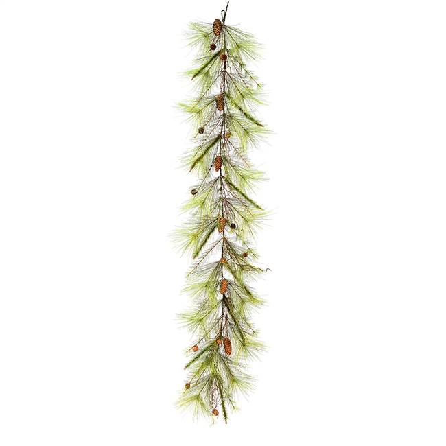 6' x 13" Jasper Pine Garland