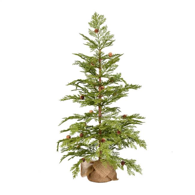 36" Cedar Pinecone Tree 63Tips