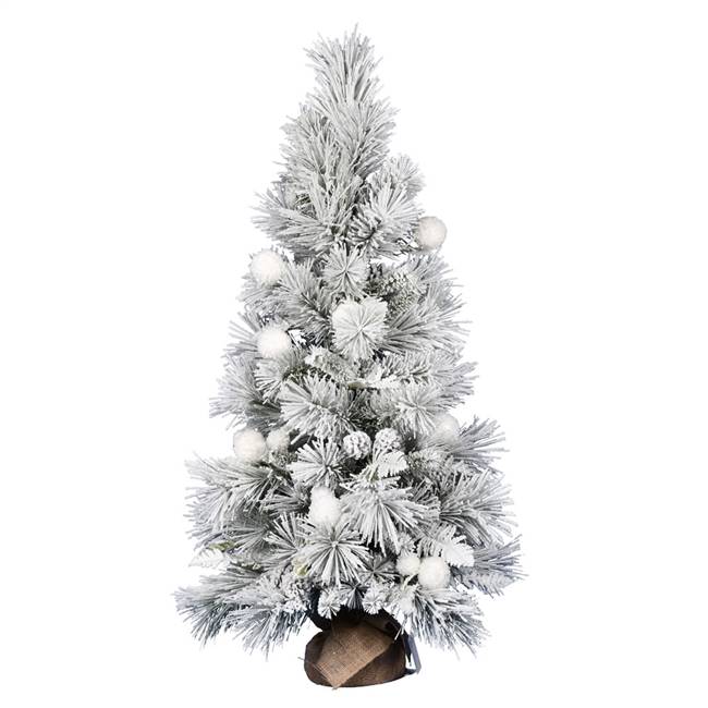 48" Frosted Beacon Pine Tree 156Tips
