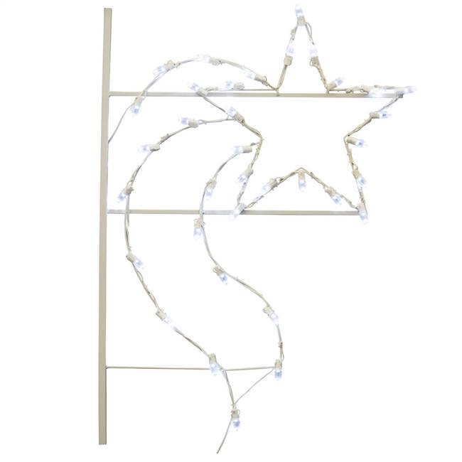 4' Designer Star 35 C7LED Pole Deco