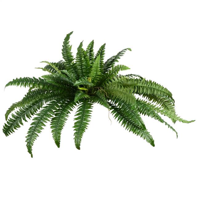 33" Green Fern Bush x 67 Leaves