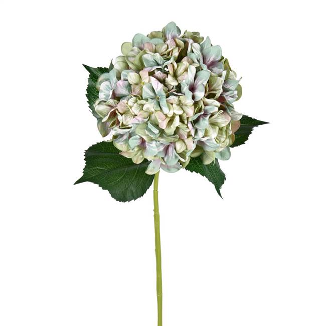 33" Green Hydrangea Spray (2/pk)