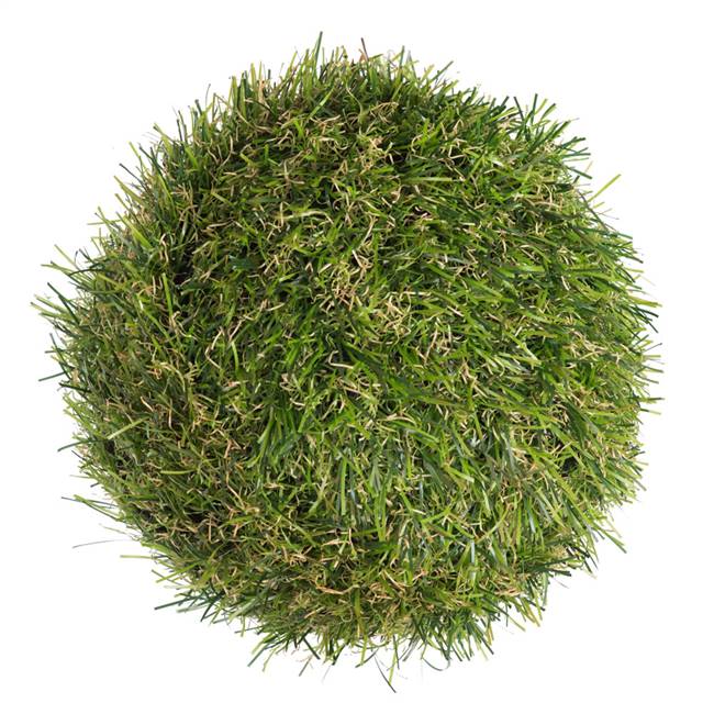 5.5" Green Grass Ball Ornament (4/Pk)