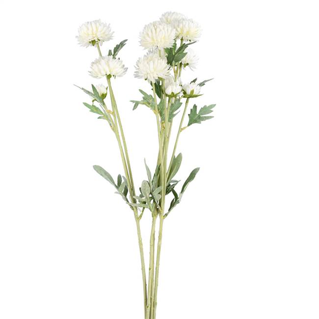 27" White Daisy Spray Pk/4