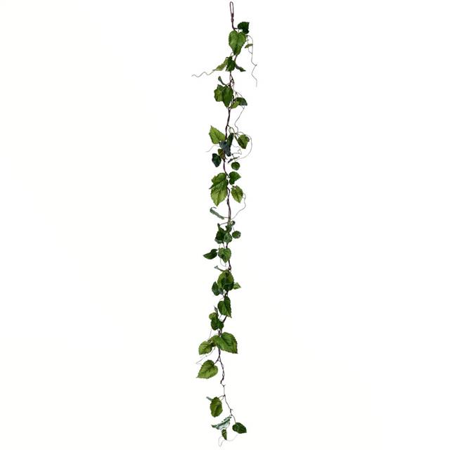 56" Green Hop Leaf Garland 2/Pk