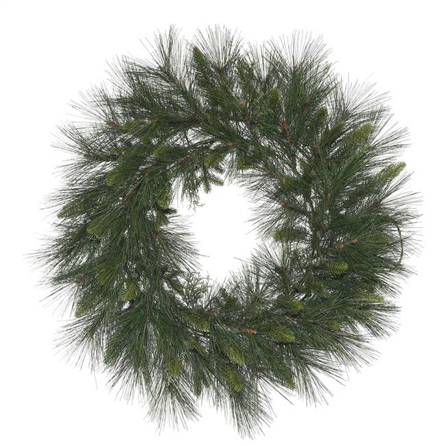 30" Spencer Mixed Pine Wreath 187Tips