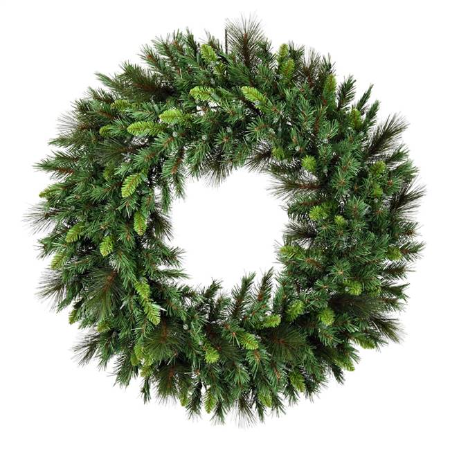 42" Bangor Mix Pine Wreath Dura-Lt 200CL