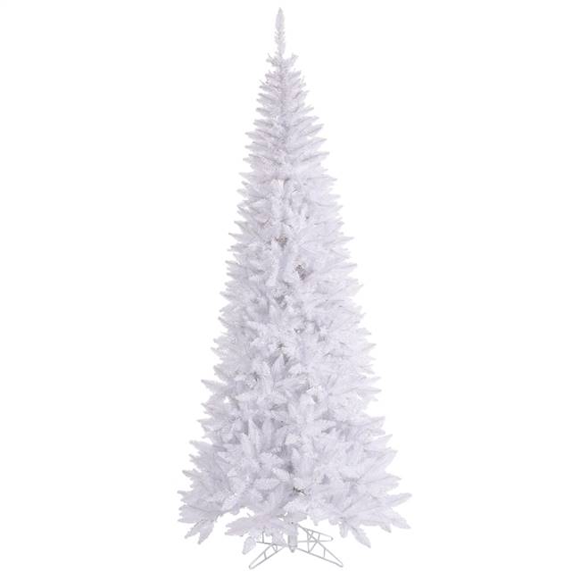 9'x46" White Slim Fir Tree 1798T