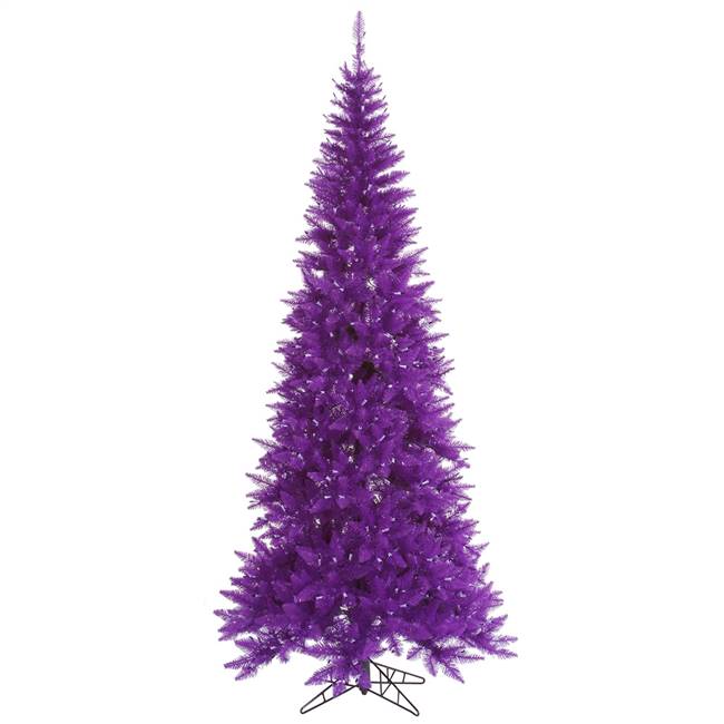4.5'x24" Purple Slim Fir Tree 400T