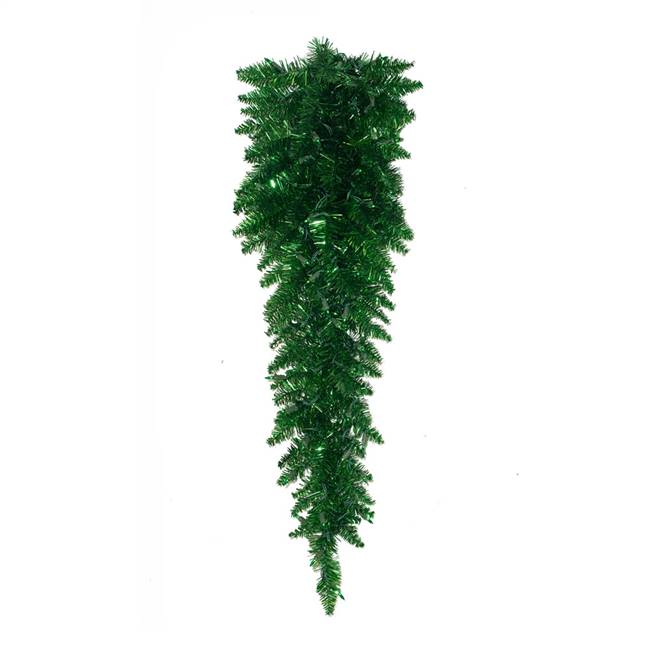 36" Tinsel Green Fir Teardrop 96T