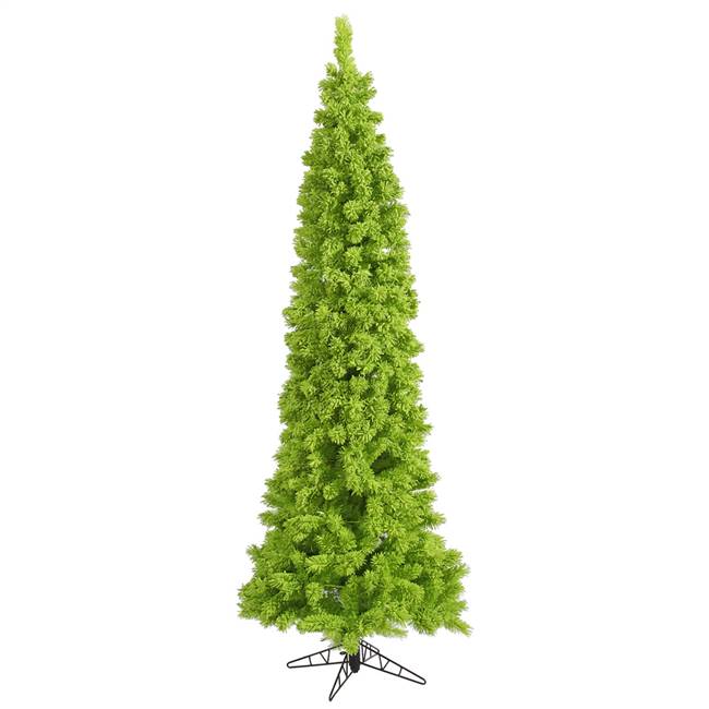 4.5'x19" Flocked Lime Pencil Fir 231T