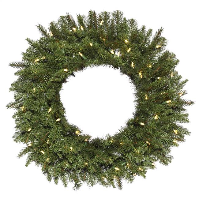 36" Carlsbad Fir Wreath Dura-Lit 100WW