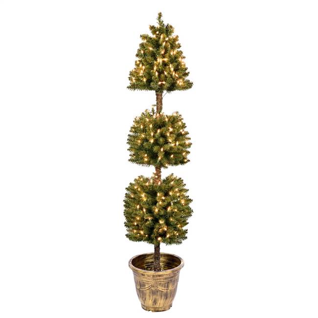 5' Tifton 3 Ball Topiary DuraLit 300CL