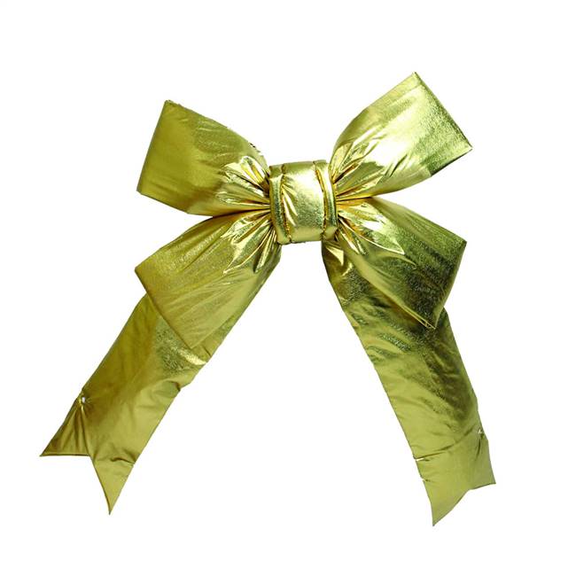48" x 60" Gold Indoor Bow 12" S