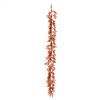 6' Copper Glitter Berry Garland Outdoor