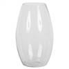 10" Clear Rounded Glass Container