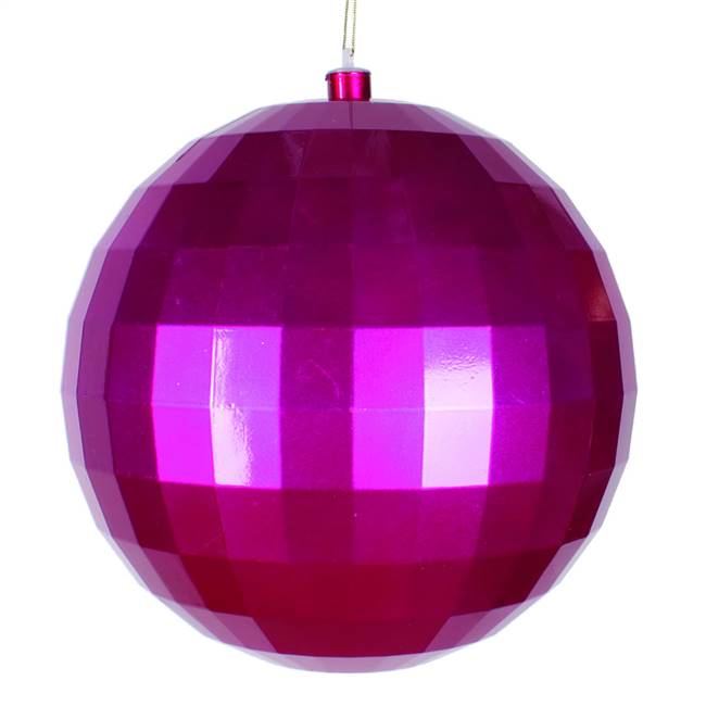 10'' Cerise Candy Mirror Ball 1/Bag