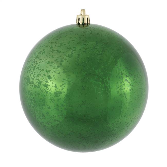 4.75"  Emerald Shiny Mercury Ball 4/bag