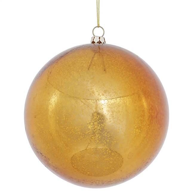 4.75" Copper Shiny Mercury Ball 4/bag