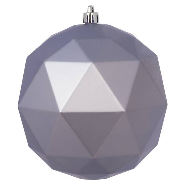 4.75" Lilac Matte Geo Ball 4/Bg