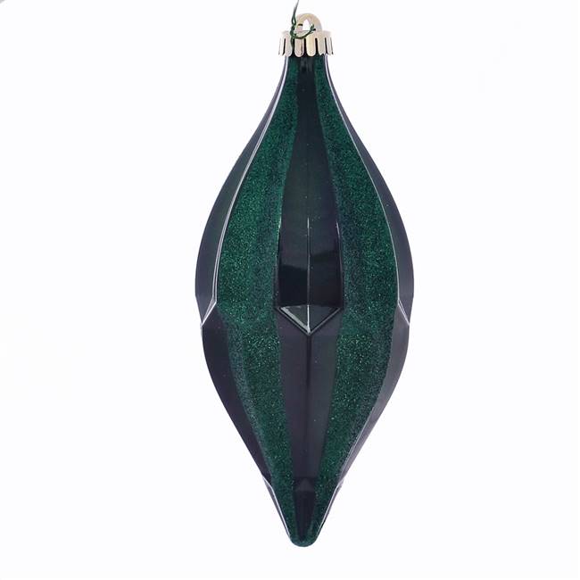 10" Emerald Candy Glitter Shuttle 2/Bag