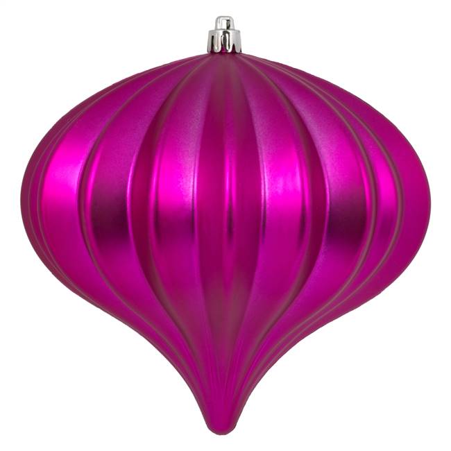 5.7" Fuchsia Matte Onion UV 3/Bag