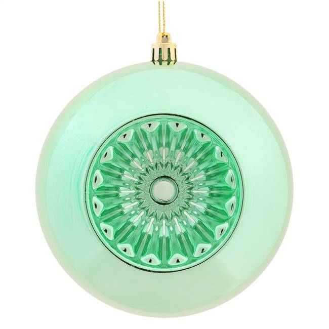 4.75" Seafoam Shiny Star Brite Ball 4/Bg