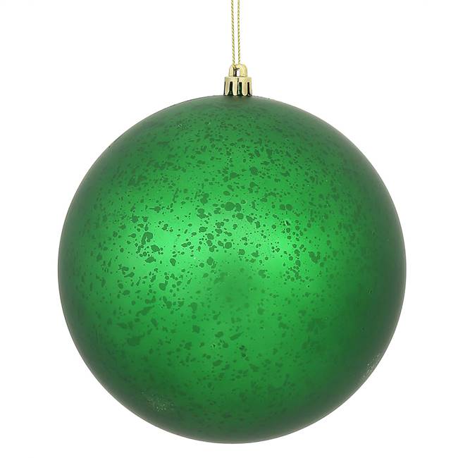 6" Green Matte Mercury Ball 4/Bg
