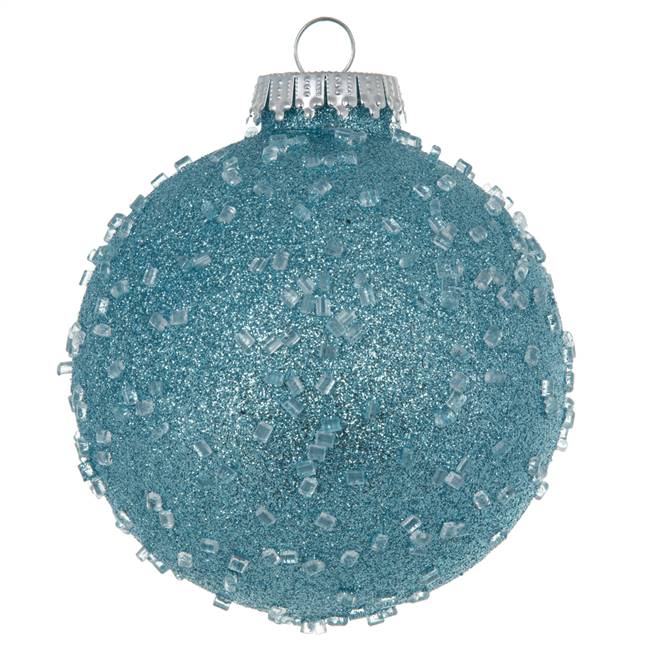 4" Baby Blue Ice Ball 6/Bag