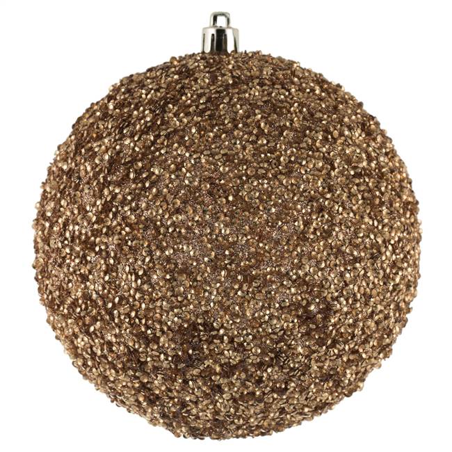 4.75" Cafe Latte Beaded Ball Drill 6Bg